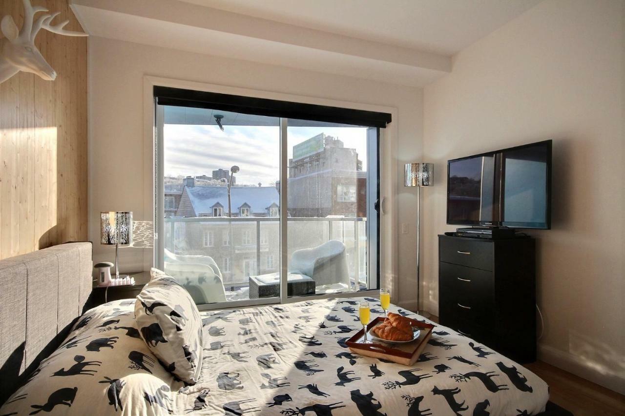 Le Kameleon 318 : Interieur Parking, Rooftop Terrace, Gym Québec Exterior foto